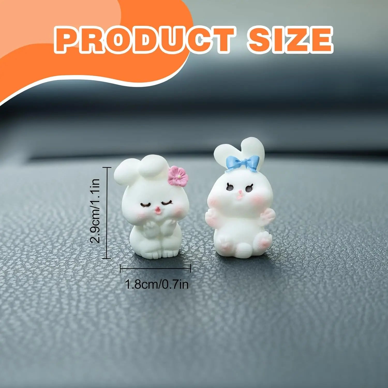 Cute Mini Animal Car Dashboard Accessories Fun Rear view Mirror Decor Interior Premium Automotive Accessory