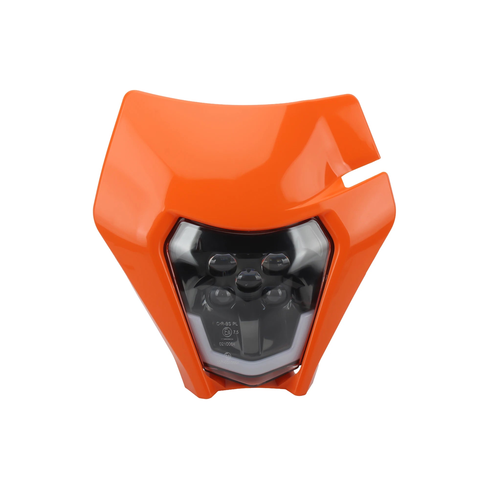 Motorcycle LED Headlight Plate for KTM EXC XC SX MX XC 125 250 300 450 Supermoto Enduro Universal Dirt Bike Headlights