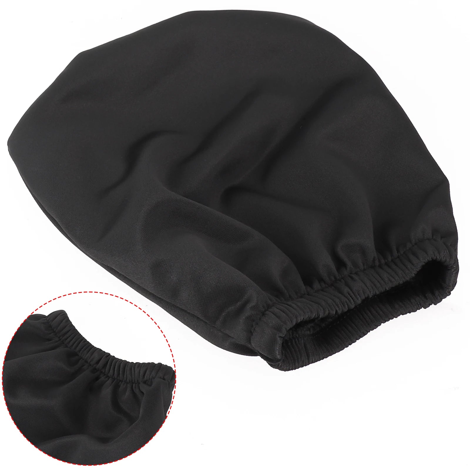 1 pc Premium Cloth Headrest Cover For Car Truck SUV Auto Universal Elastic Neck