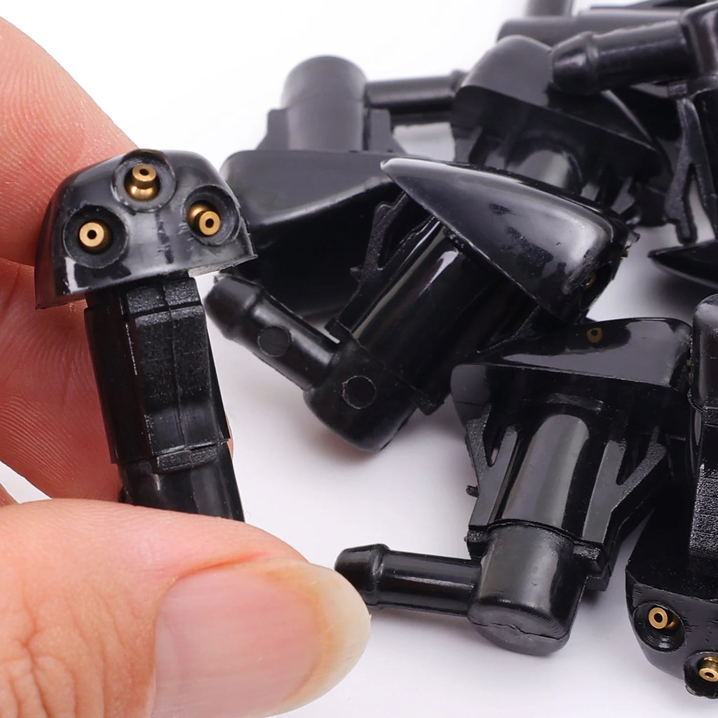 New Car Windshield Wiper Washer Spray Nozzle for Most Models Auto 3 Holes Premium Automotive Accessory