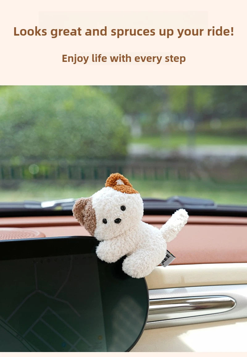 Cute Car Dashboard Ornament Creative Stress Relief Decor Auto Interior Display Premium Automotive Accessory