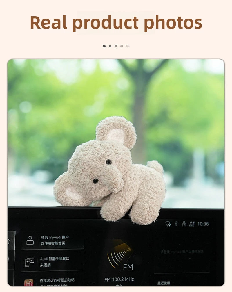 Cute Car Dashboard Ornament Creative Stress Relief Decor Auto Interior Display Premium Automotive Accessory