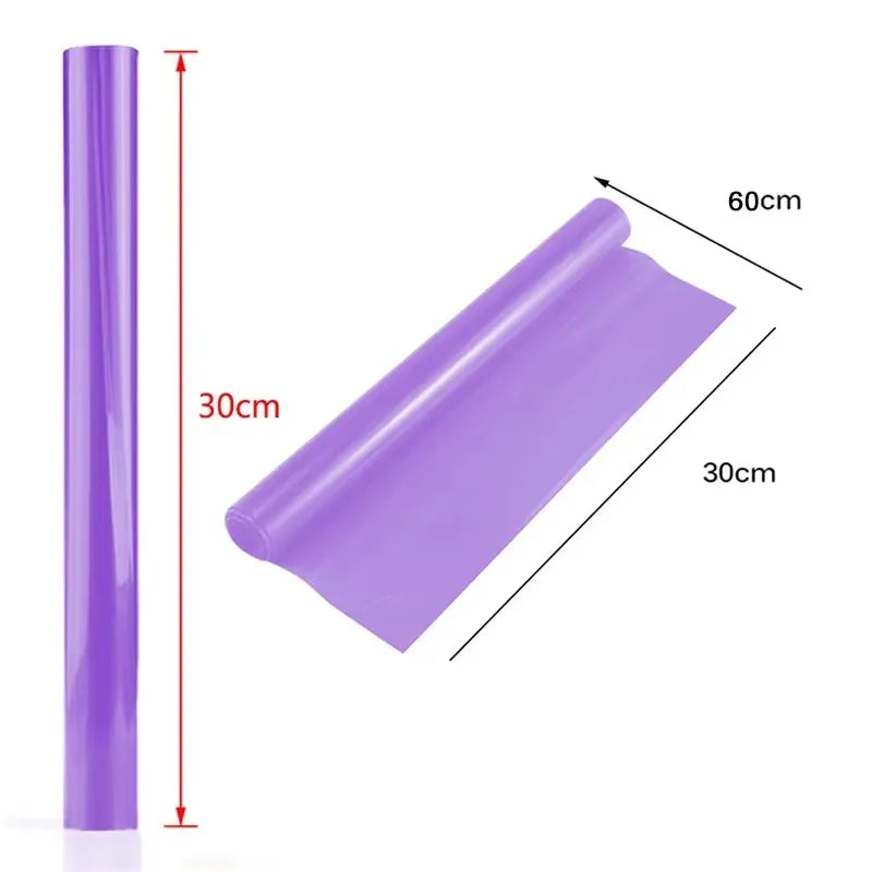 Car Headlight Taillight Protective Film Tint Vinyl Film Auto Lamp Film Sticker Sheet Color-Changing Smoke Matt Rear Fog Stickers