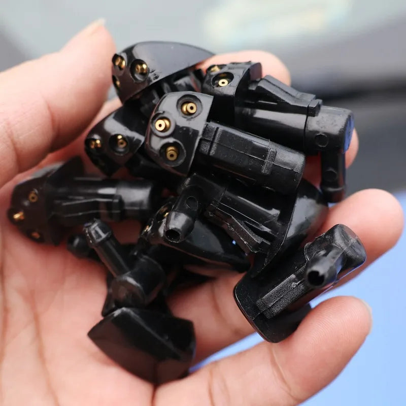 New Car Windshield Wiper Washer Spray Nozzle for Most Models Auto 3 Holes Premium Automotive Accessory