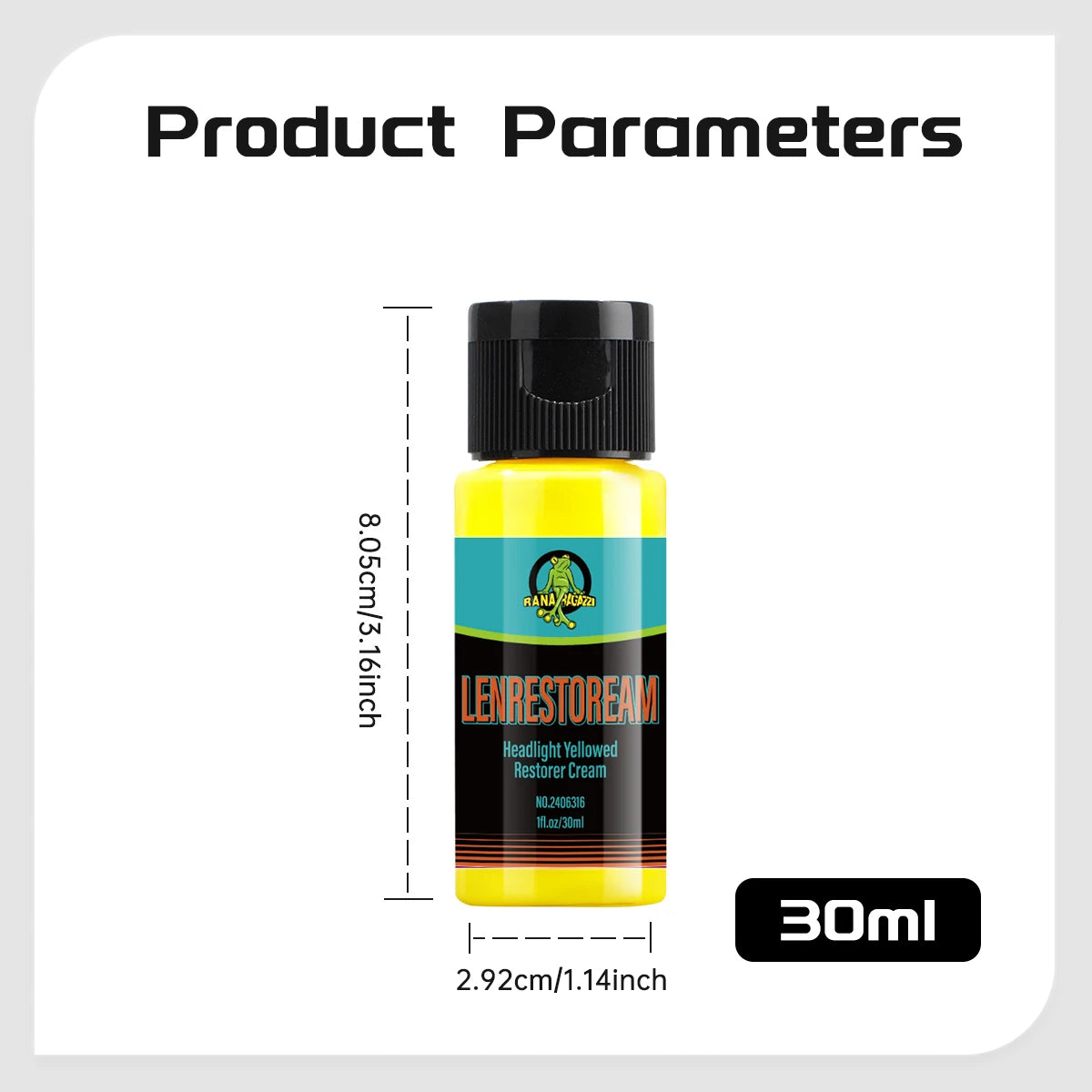 Car Headlight Liquid Polymer Polisher Light Restoration Besteam Headlamp Scratch Remover Repair Cleaning Auto Part RG316