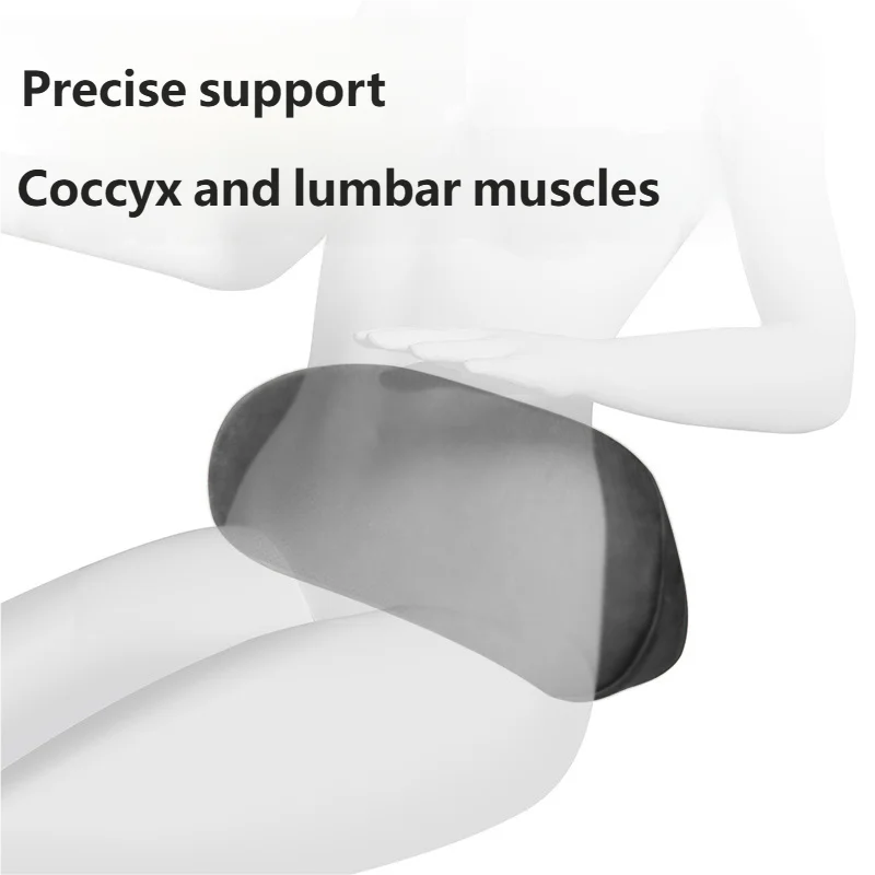Car Memory Foam Lumbar Support Cushion Waist Pillow Backrest Seat Driver