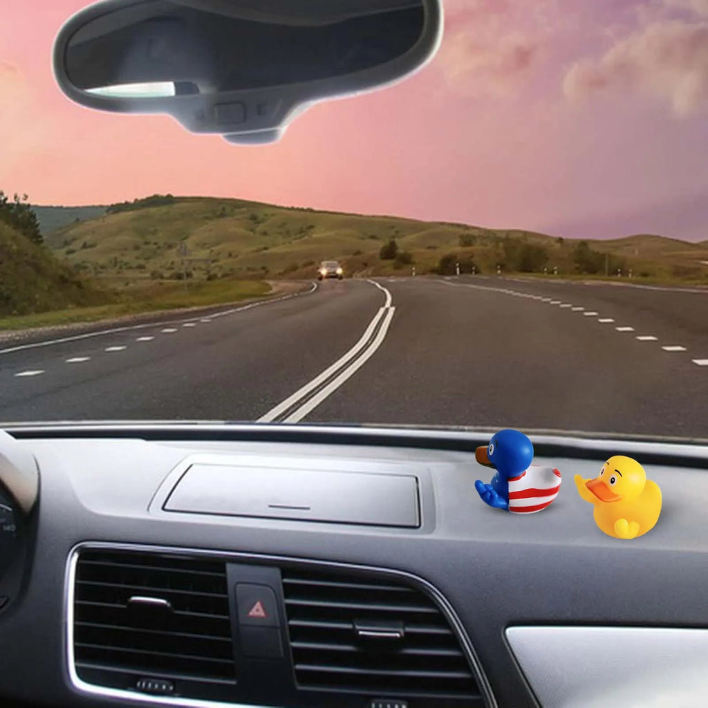 Middle Finger Duck Car Decoration Personalized Ornaments Desktop Auto for Living Premium Automotive Accessory