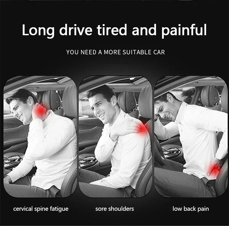 Car headrest neck pillow lumbar support mounted Interior Protector Auto Vehicle