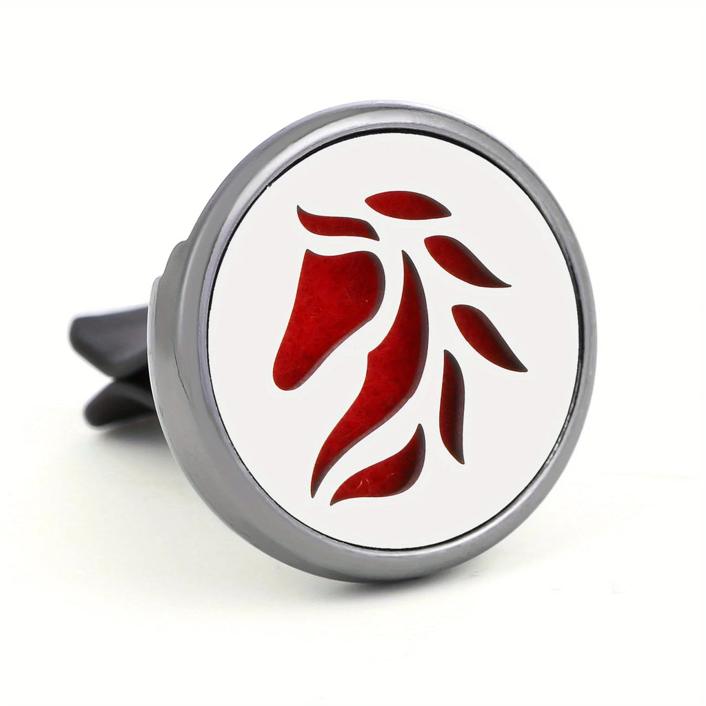 1pc Refillable Car Air Freshener Perfume Diffuser Clip Auto Vent SUV Truck