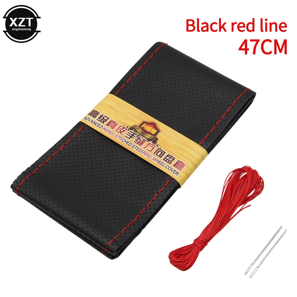 Truck Steering Wheel Cover Bus DIY 42cm 45cm 47cm 50CM