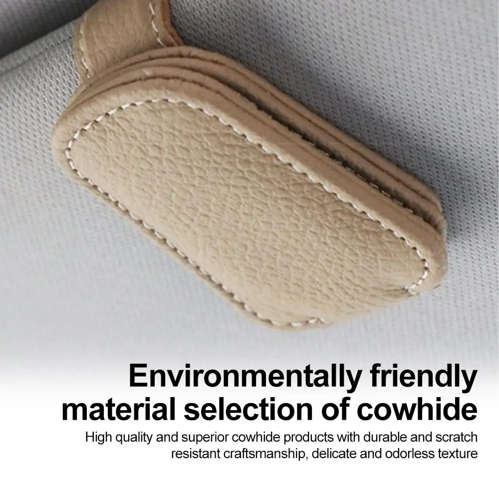 Universal Car Sunglasses Clip Card Ticket Holder Stand Fastener Pen Case Bracket