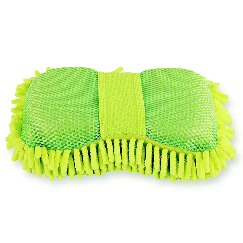 Microfiber Car Wash Sponge Cleaning Car Care Detailing Brushes Washing Towel Auto Gloves Styling Accessories