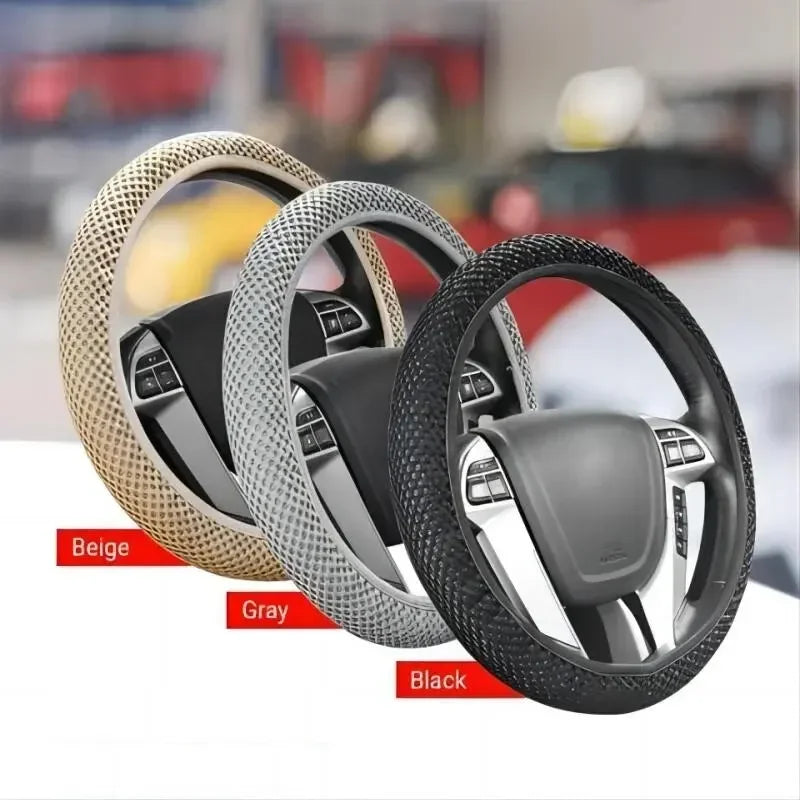 Elastic Elastic Steering Wheel Cover, Warm in Winter, Cool in Summer, Universal
