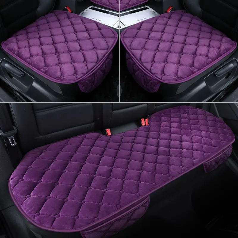 Car Seat Cover Protector Universal Winter Warm Auto Cushion Rear Interior
