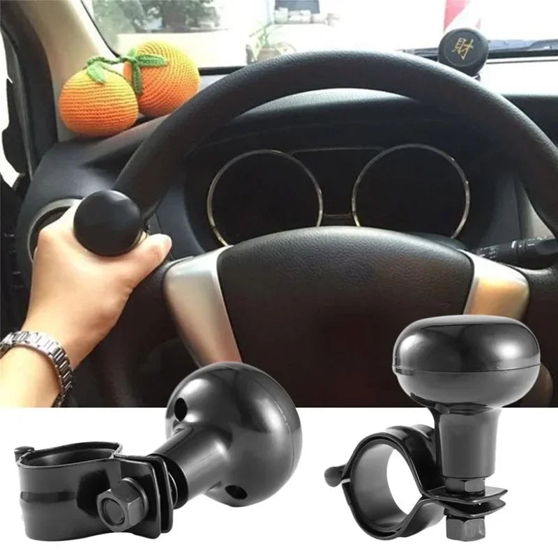 Universal Truck Heavy Car Duty Anti Slip Steering Wheel Cover Spinner Knob