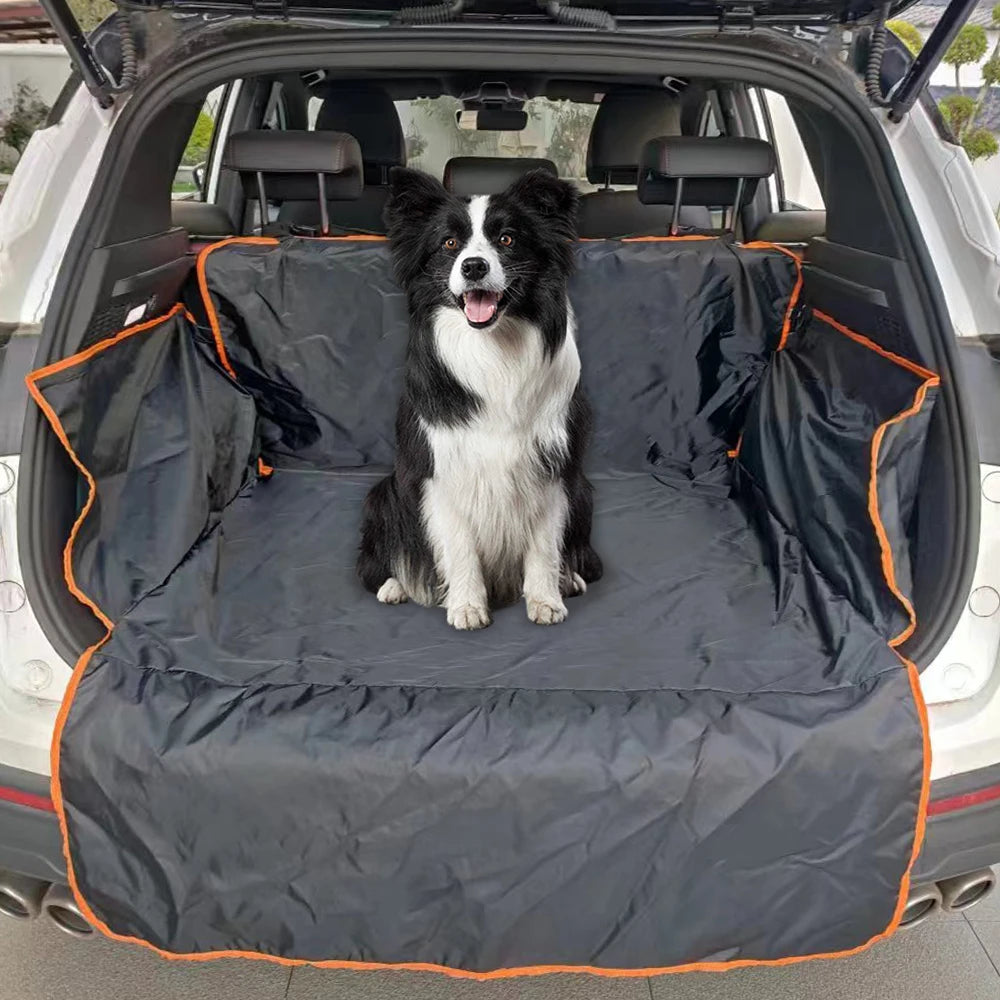 SUV Cargo Liner Waterproof Trunk Seat Cover for Back Area Universal Fit Interior