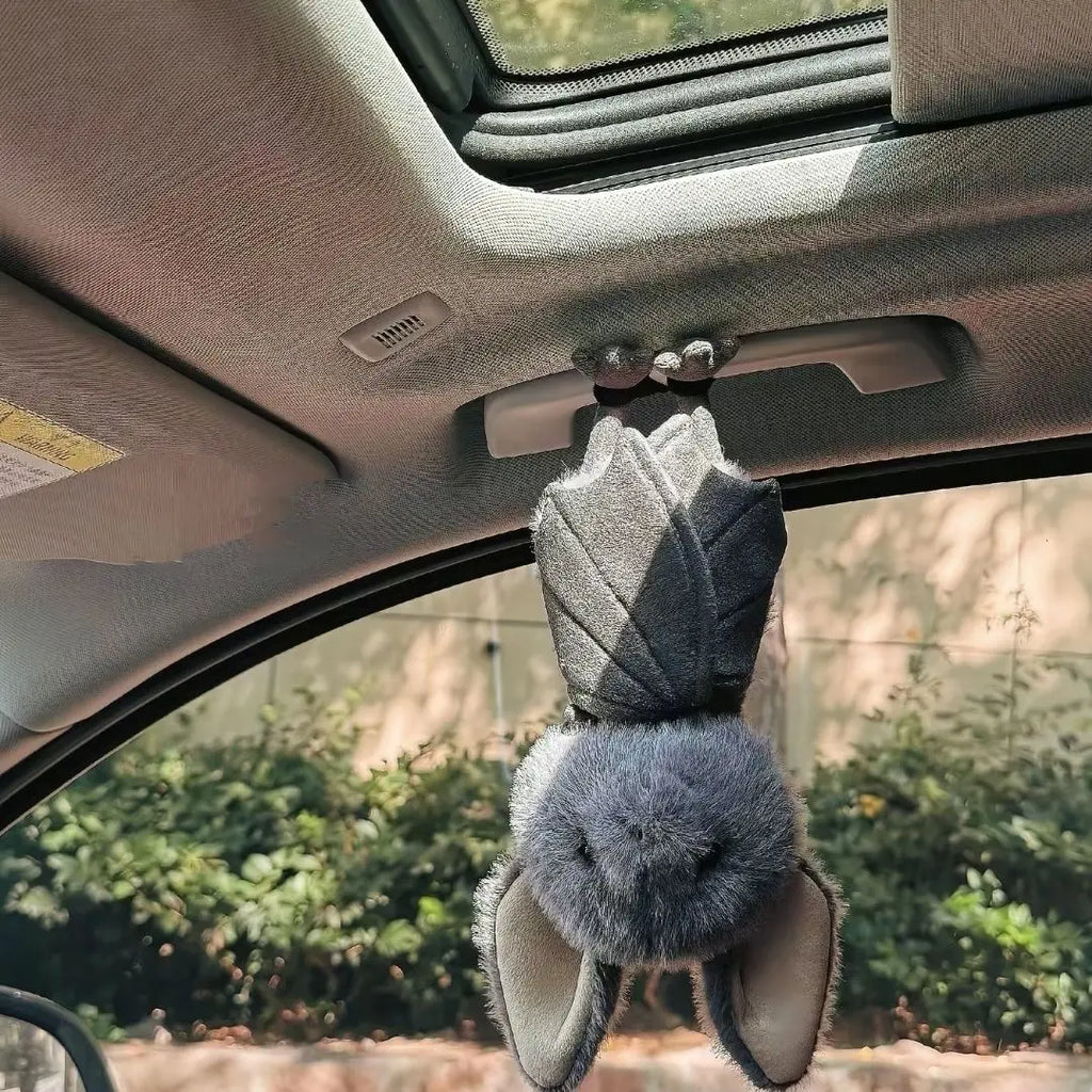 New Cute And Bizarre Bat Pig Doll Fun Plush Toy Sleeping Collection Exquisite Premium Automotive Accessory
