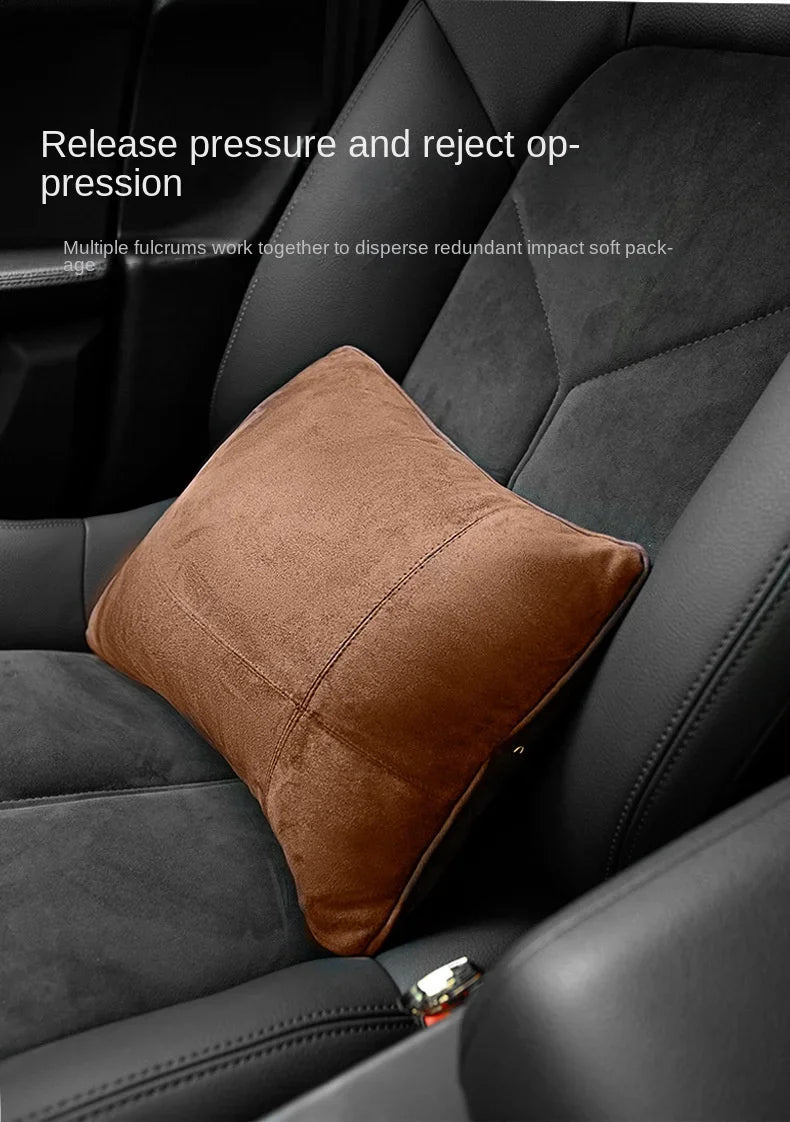Car Headrest Neck Support Seat Maybach Design S Class Soft Universal Interior