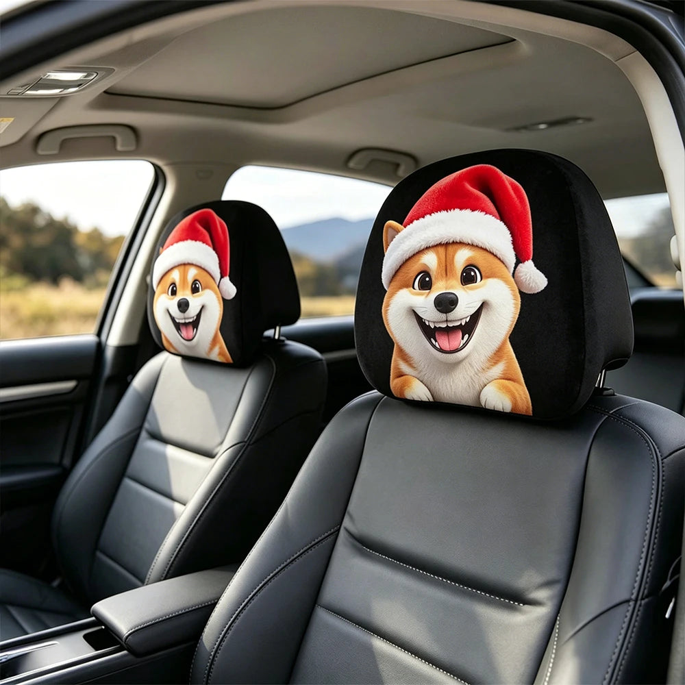 Car Headrest Funny Cover Accessories Interior Gadgets Decor Styling Ideas Seat