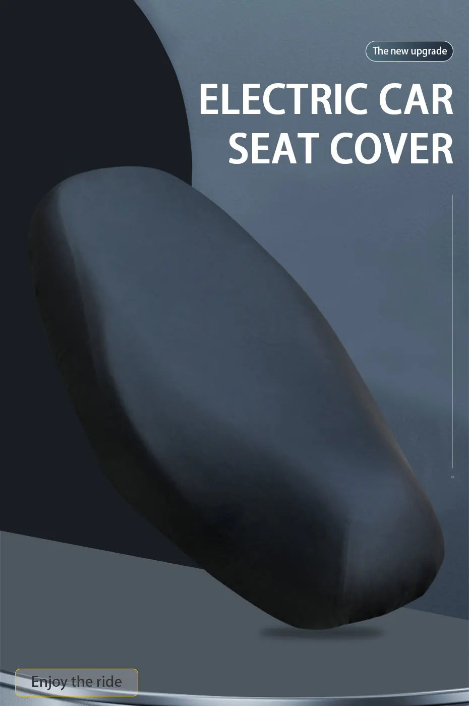SEAMETAL Motorcycle Seat Covers Autocycle Cushion Waterproof Pu Leather Interior