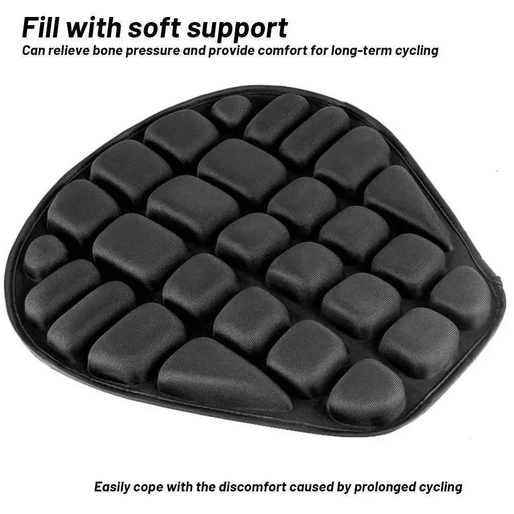 Seat Cover Electric Bike Motorcycles Cushion EVA Foam Soft Comfortable Relief