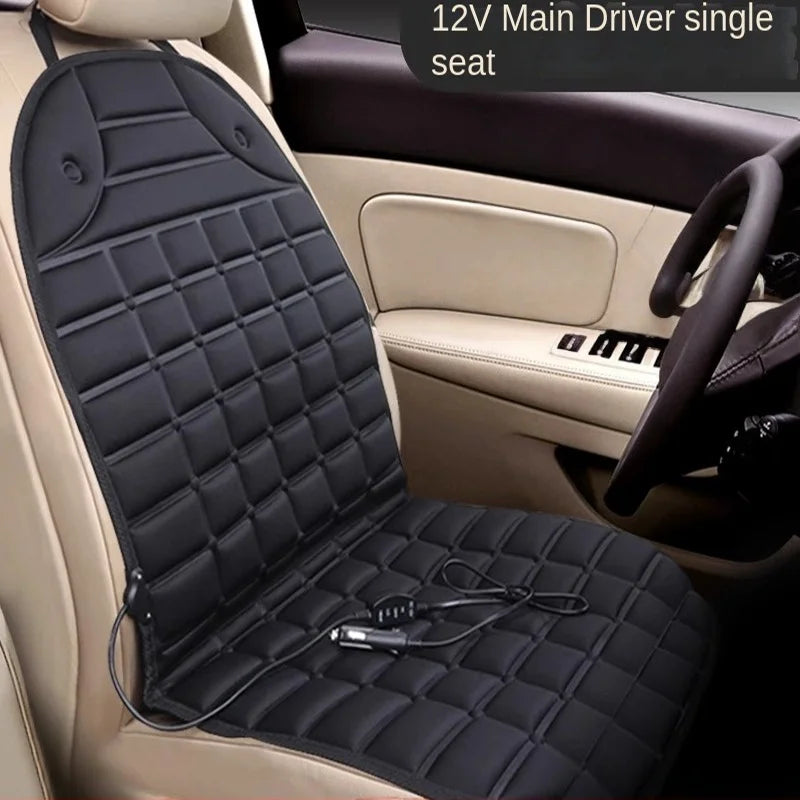 Car black heating seat cushion winter electric quick Interior Protector Auto Veh
