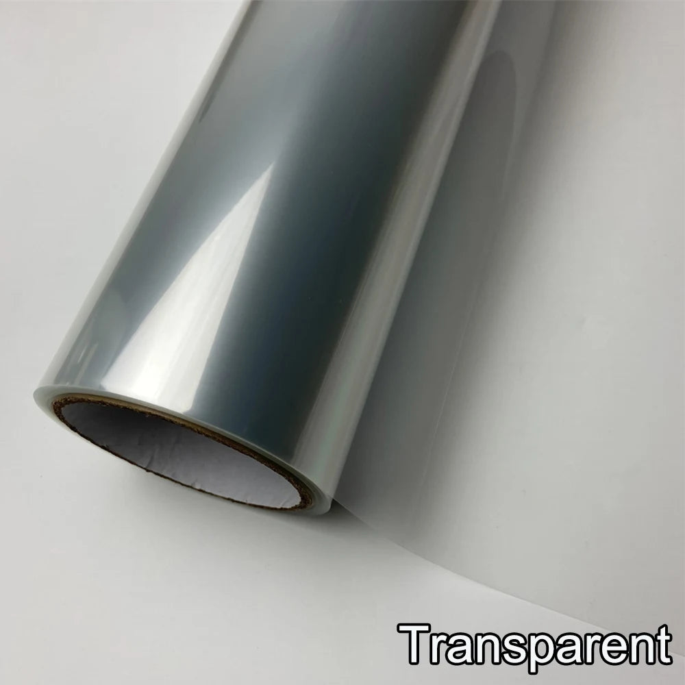 Smoke Matte Black Car Headlight Film Tint Taillight Fog Light Vinyl Film For Headlights Rear Lamp Tinting