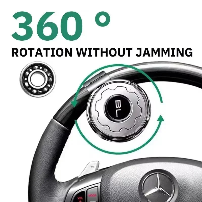 Universal Car Steering Wheel Booster Spinner Knob 360 Degree Rotation Ball