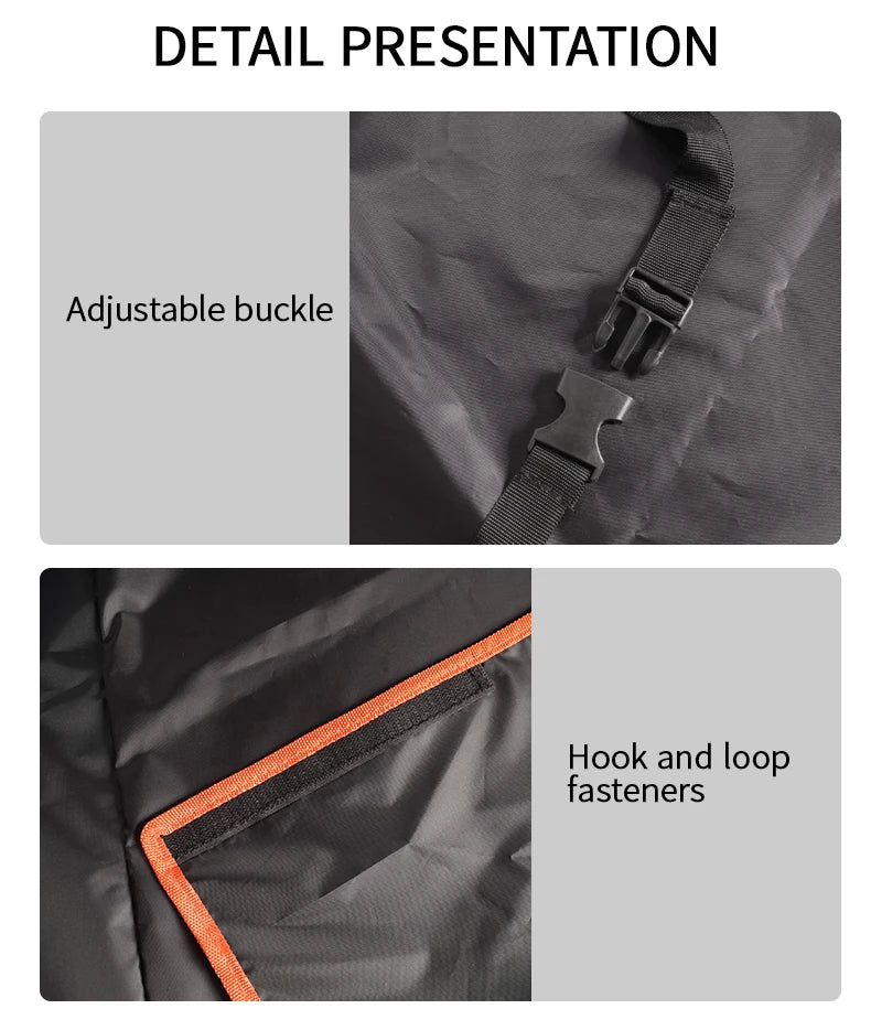 SUV Cargo Liner Waterproof Trunk Seat Cover for Back Area Universal Fit Interior