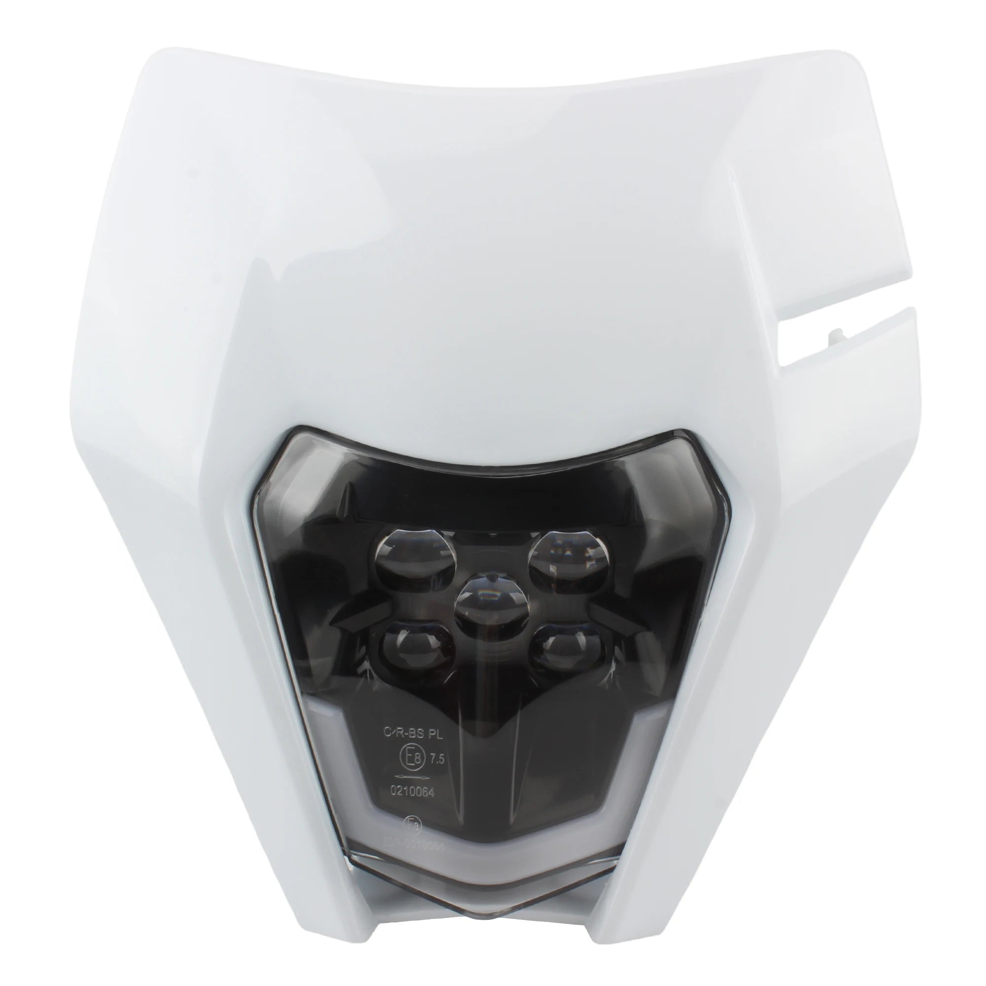Motorcycle Headlight LED Enduro for KTM EXC XC SX MX XC 125 250 300 450 Universal Supermoto Dirt Bike Motocross Headlights Plate
