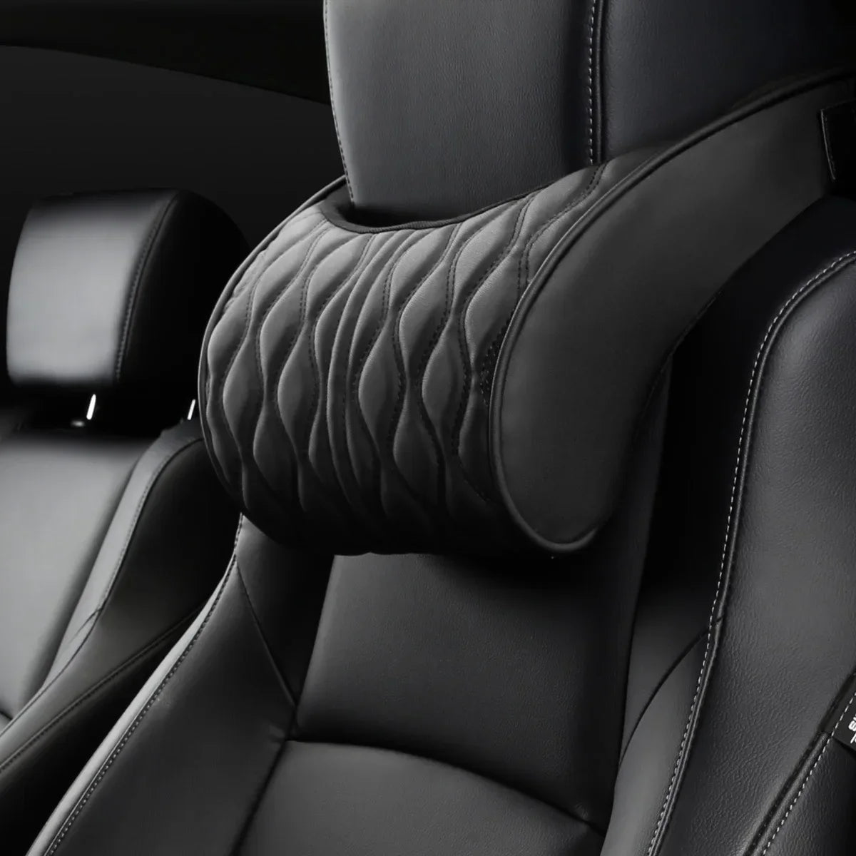 Car Headrest Lumbar Support Memory Foam Vertebral Neck Pillow Interior Protector
