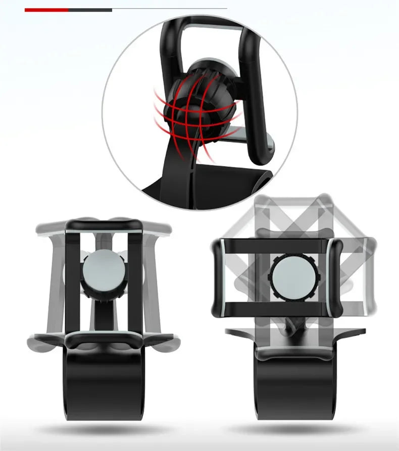 360 Rotatable Car Phone Holder Universal Cell Stands Rack Dashboard Bracket