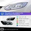 AKD Car Styling Headlights for Ford Focus LED Headlight Projector Lens 2012-2014 Focus 3 DRL Head Lamp Automotive Accessories
