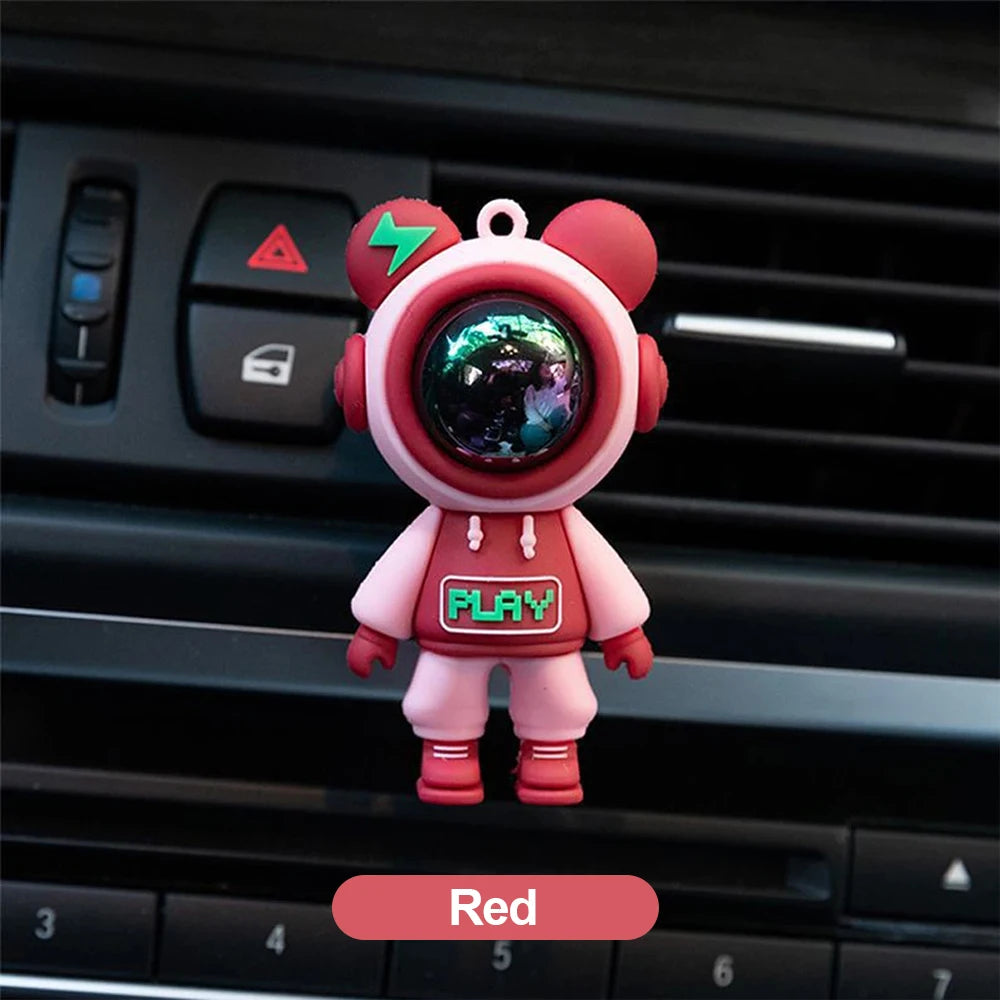 Car Air Outlet Perfume Clip Cartoon Astronaut Freshener Conditioning SUV Truck