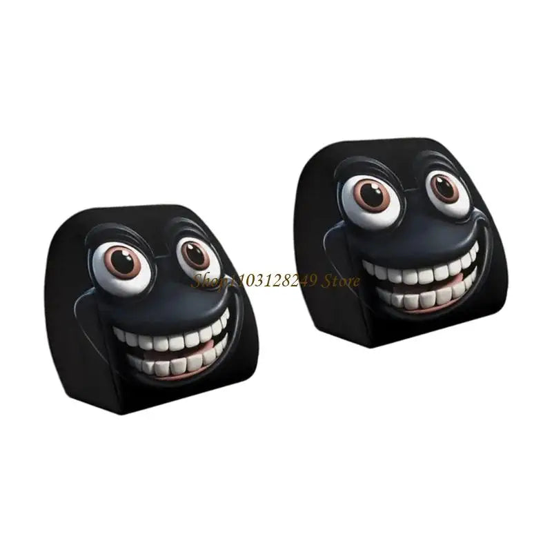 4 Car Headrest Covers Novelty Humorous Design Interior Head rest Protector