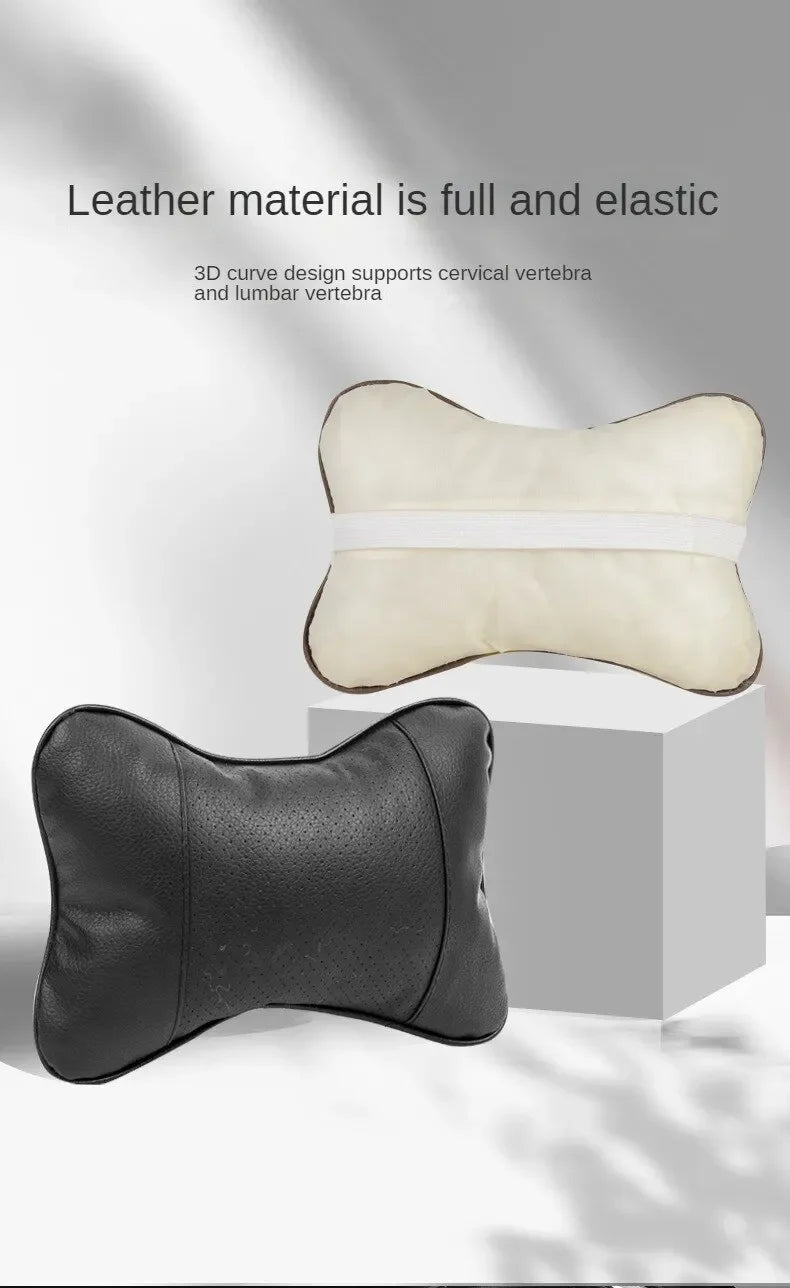 Car Seat Headrest with Breathable Mesh Auto Safety Head and Neck Rest Relax