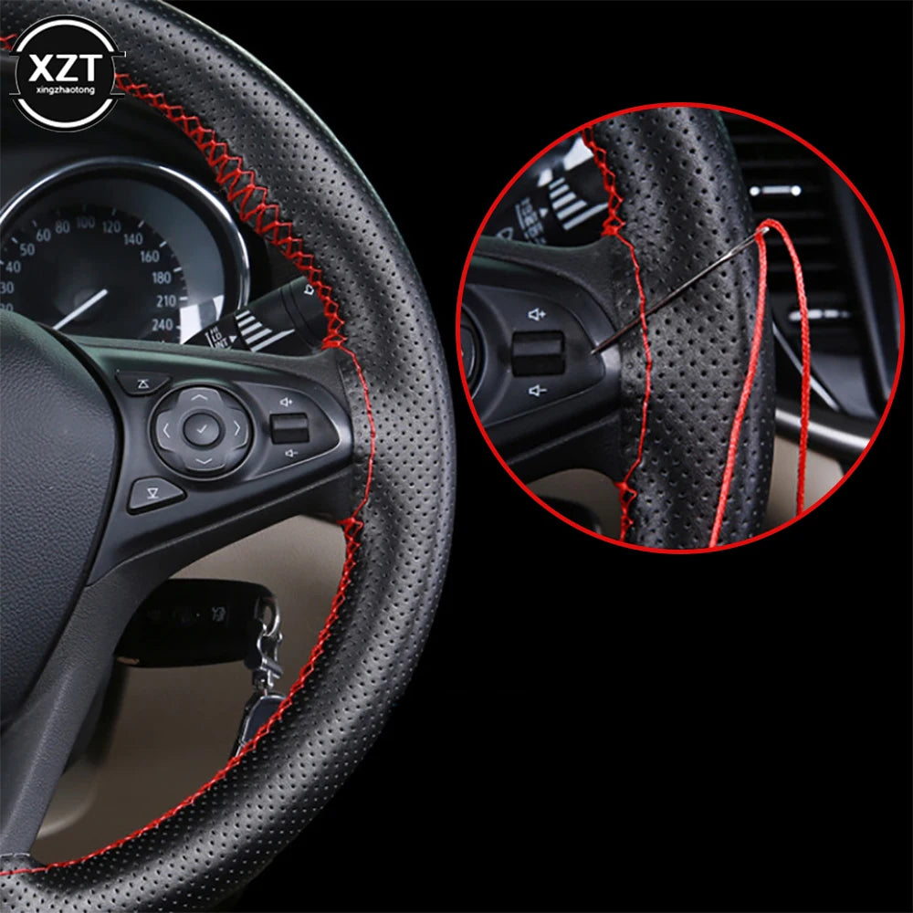 Truck Steering Wheel Cover Bus DIY 42cm 45cm 47cm 50CM