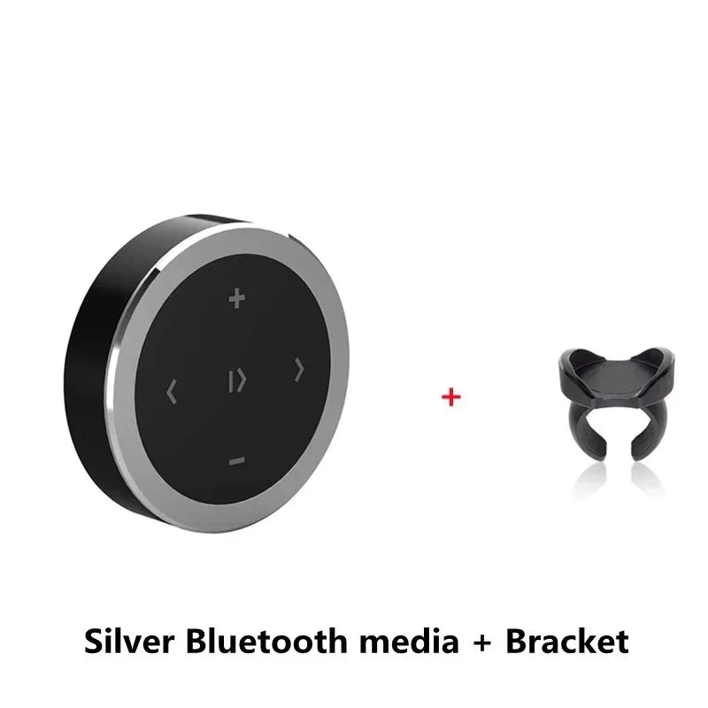 Steering Wheel Music Player Wireless Bluetooth Remote Control Media Button