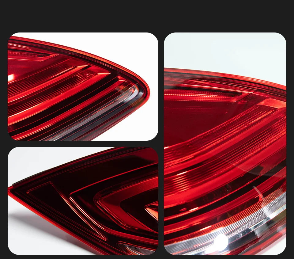 AKD Tail Lamp for Porsche Panamera 970.1 970.2 LED Tail Light 2010-2017 Rear Fog Brake Turn Signal Automotive Accessories