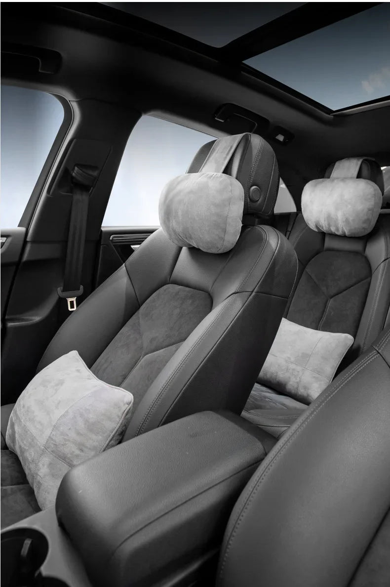 Car Headrest Neck Support Seat Maybach Design S Class Soft Universal Interior
