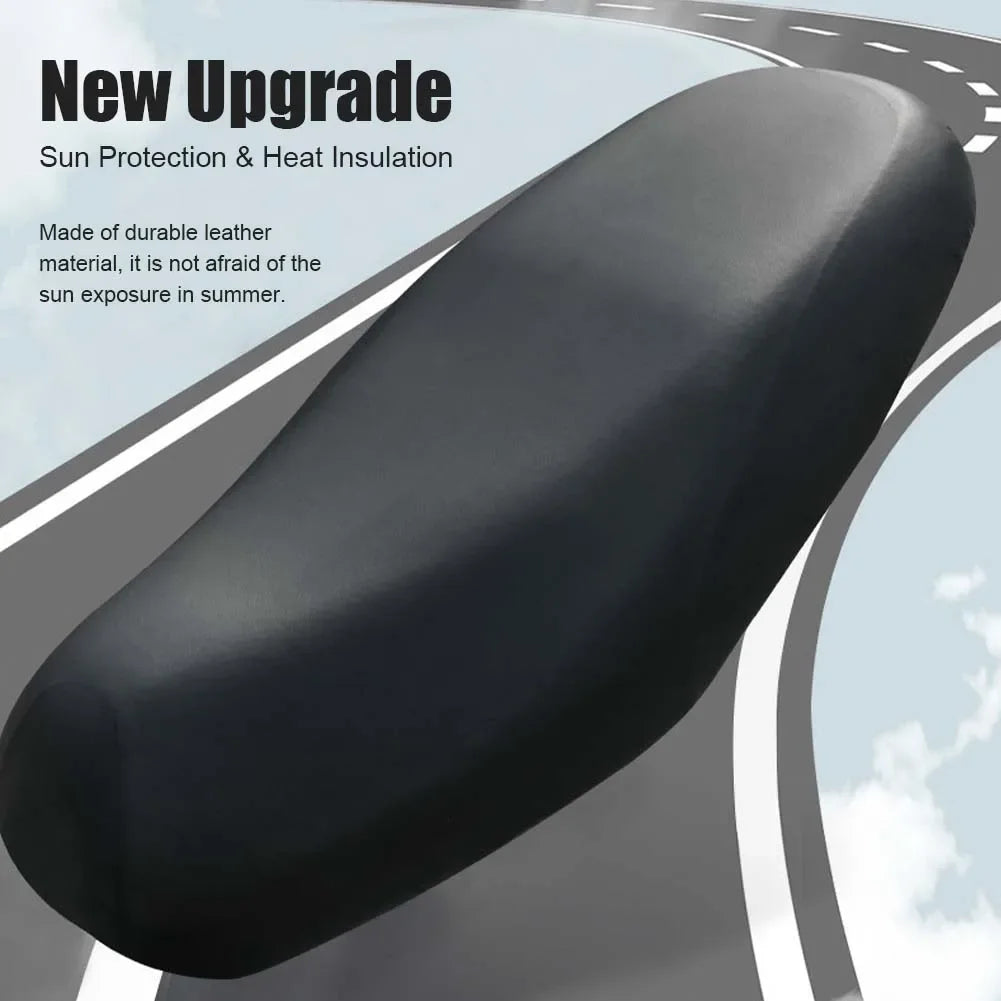 Motorcycle Seat Covers Protector For Autocycle Cushion Waterproof Leather