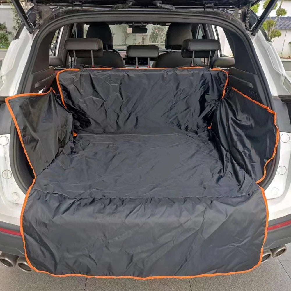 SUV Cargo Liner Waterproof Trunk Seat Cover for Back Area Universal Fit Interior
