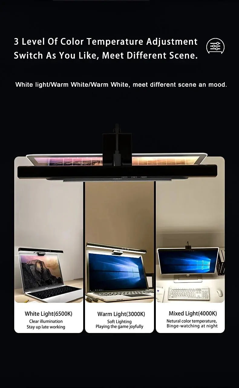 LED Desk Lamp Monitor Light LED Computer Monitor Light Bar Desk Lamp