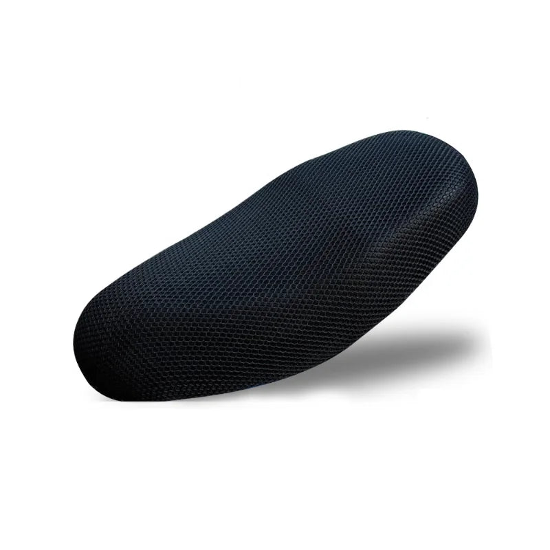 1 Pc Large Motorcycle Seat Cover Anti-Slip 3D Mesh Fabric Breathable Waterproof