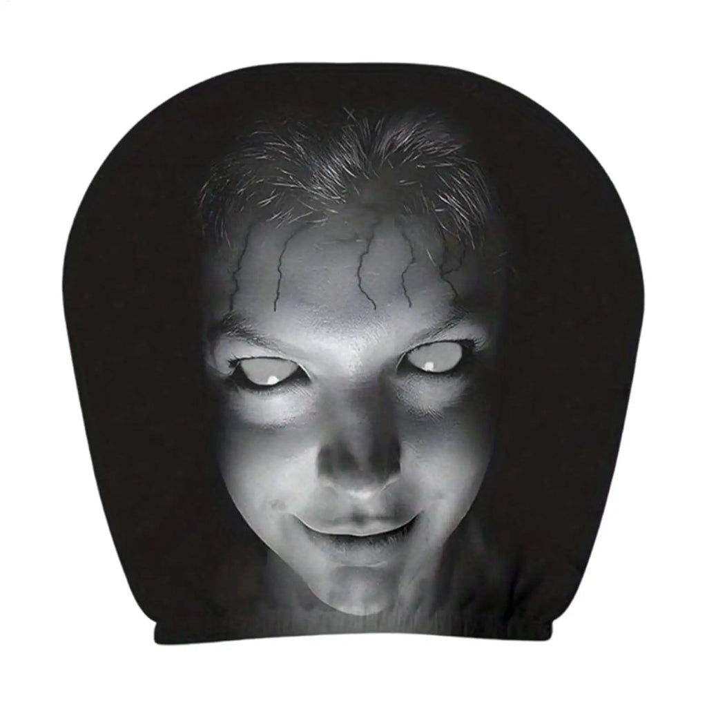 Car Headrest Cover Funny Auto Interior Supplies Head Rest Protector Vehicle