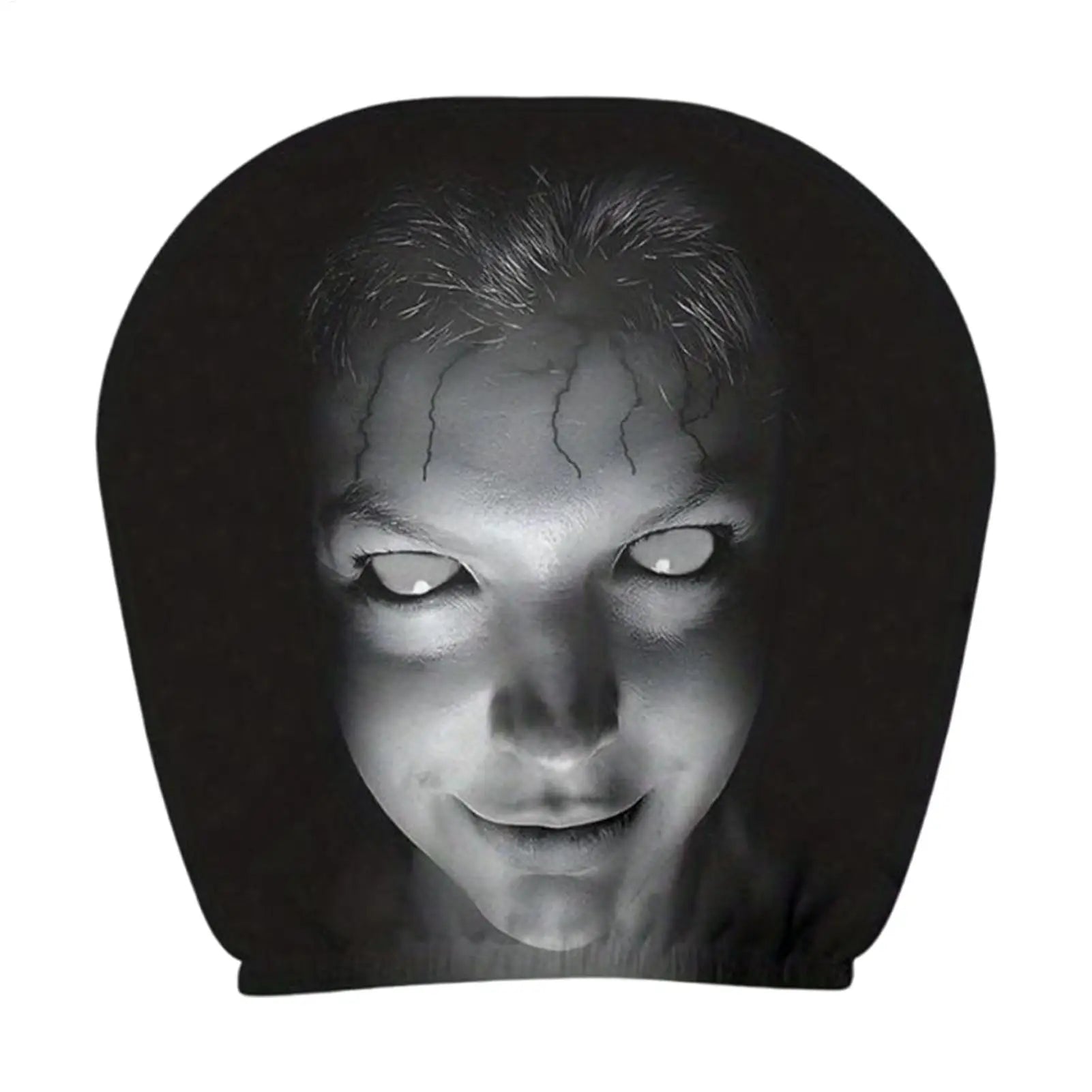 Car Headrest Cover Funny Auto Interior Supplies Head Rest Protector Vehicle