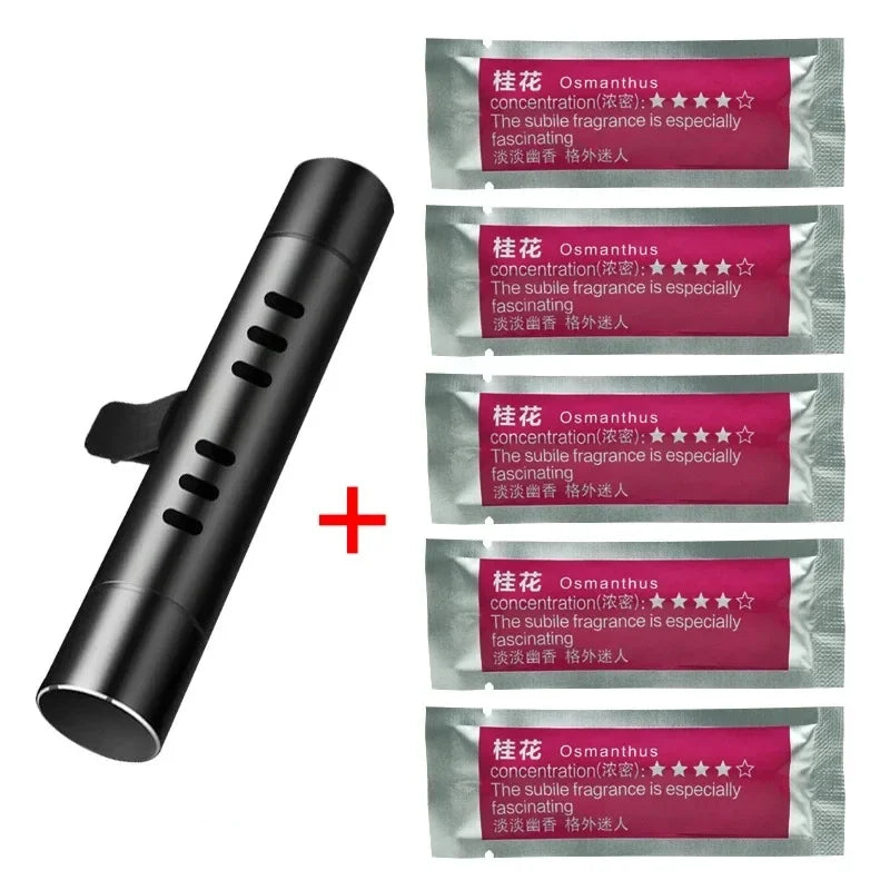 5/6/10/24pcs Air Freshener Smell Car Vent Perfume Flavoring Auto Interior SUV