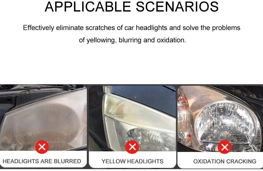 Polymer Kit Chemical Polish Liquid Headlights Liquid Evaporator Atomizing Cup Chemical Repair Headlight Polish Varnish For Car
