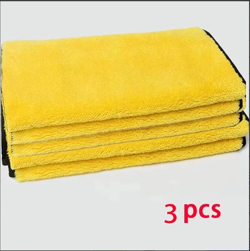 Car Wash Gloves Chenille Coral Fleece Washing Wiper Cleaning Towel Auto Dust Premium Automotive Accessory