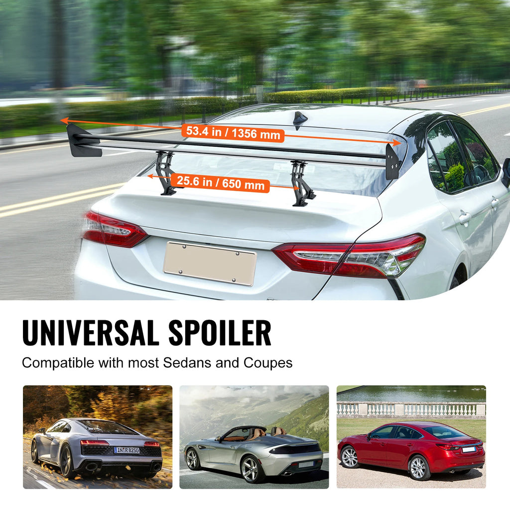SucceBuy GT Wing Car Spoiler US Shipping Universal Spoiler with Double Deck Car